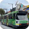 Yarra Trams Class A in PTV livery